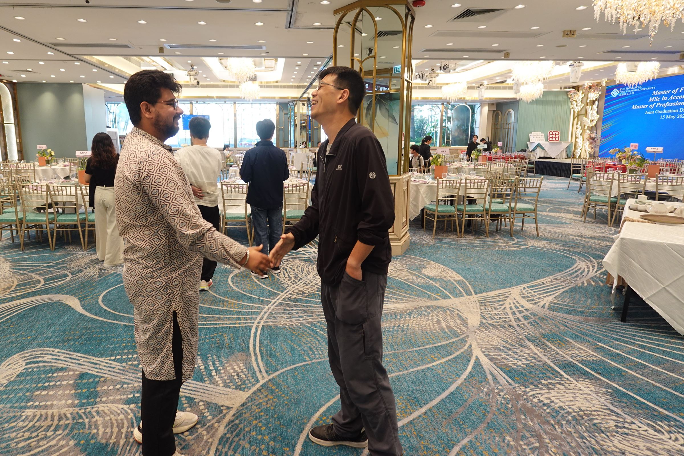 Aryan Ayyar in Zen Kurta style at PolyU